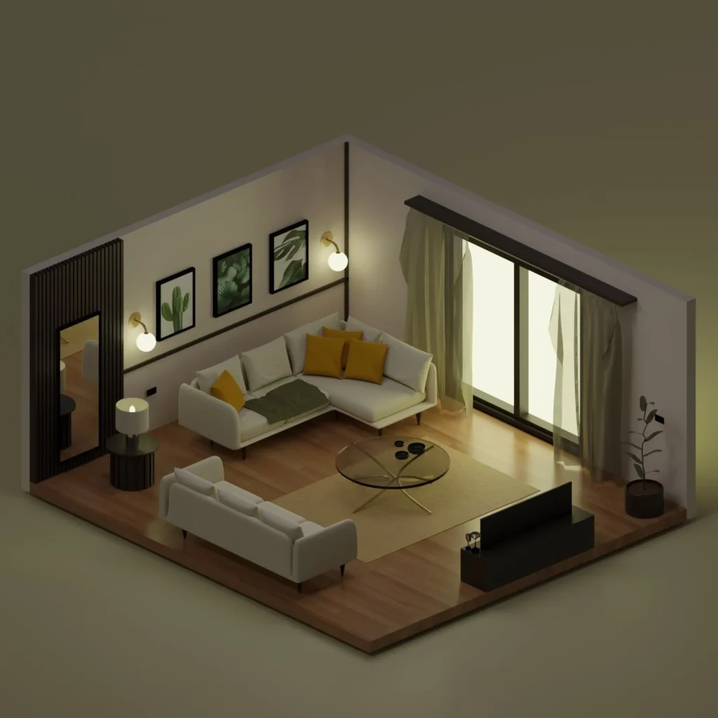 Designing for different rooms