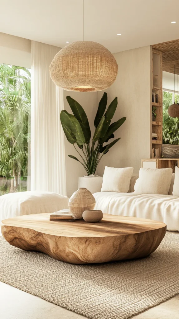 Designing Organic Minimalist Living Spaces