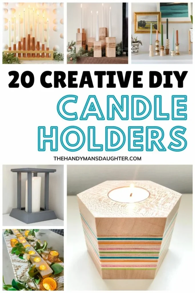 DIY candle holder décor ideas for Small Spaces: Maximizing Impact without Clutter
