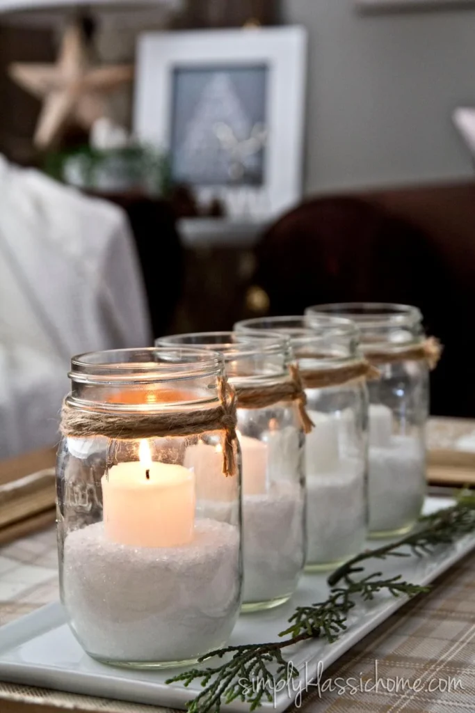 DIY candle jar decoration ideas: Classic Elegance for Any Room