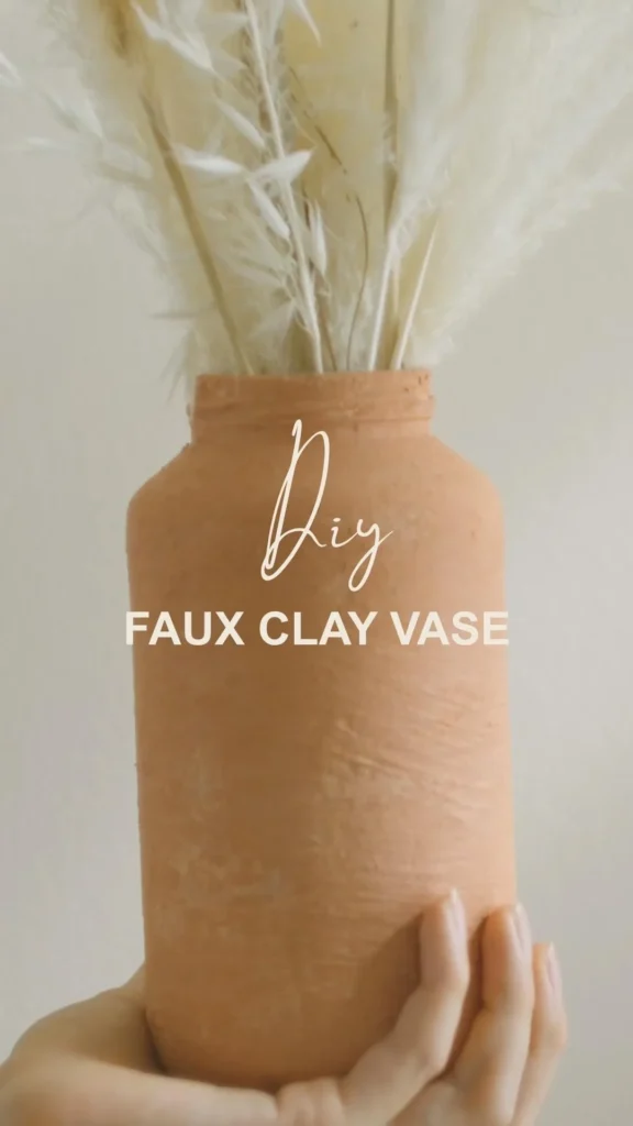 DIY Clay Vase Decoration: Step‑by‑Step Process