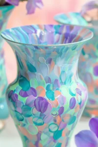 DIY decorative vase ideas: Painting and Color Play