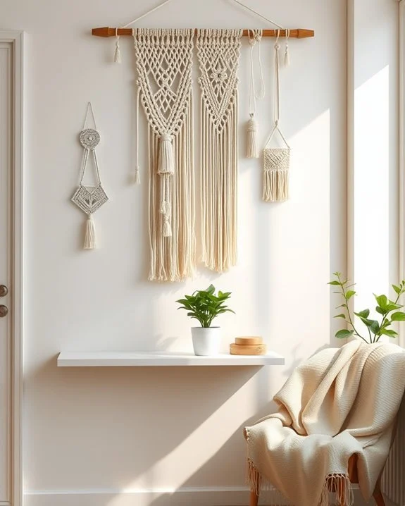 DIY macrame wall décor ideas for Small Spaces