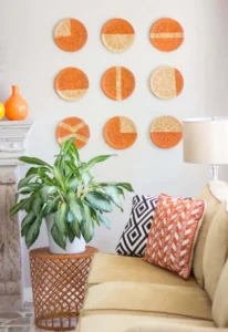 DIY minimal wall décor ideas for living rooms