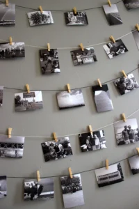 DIY photo wall decoration ideas