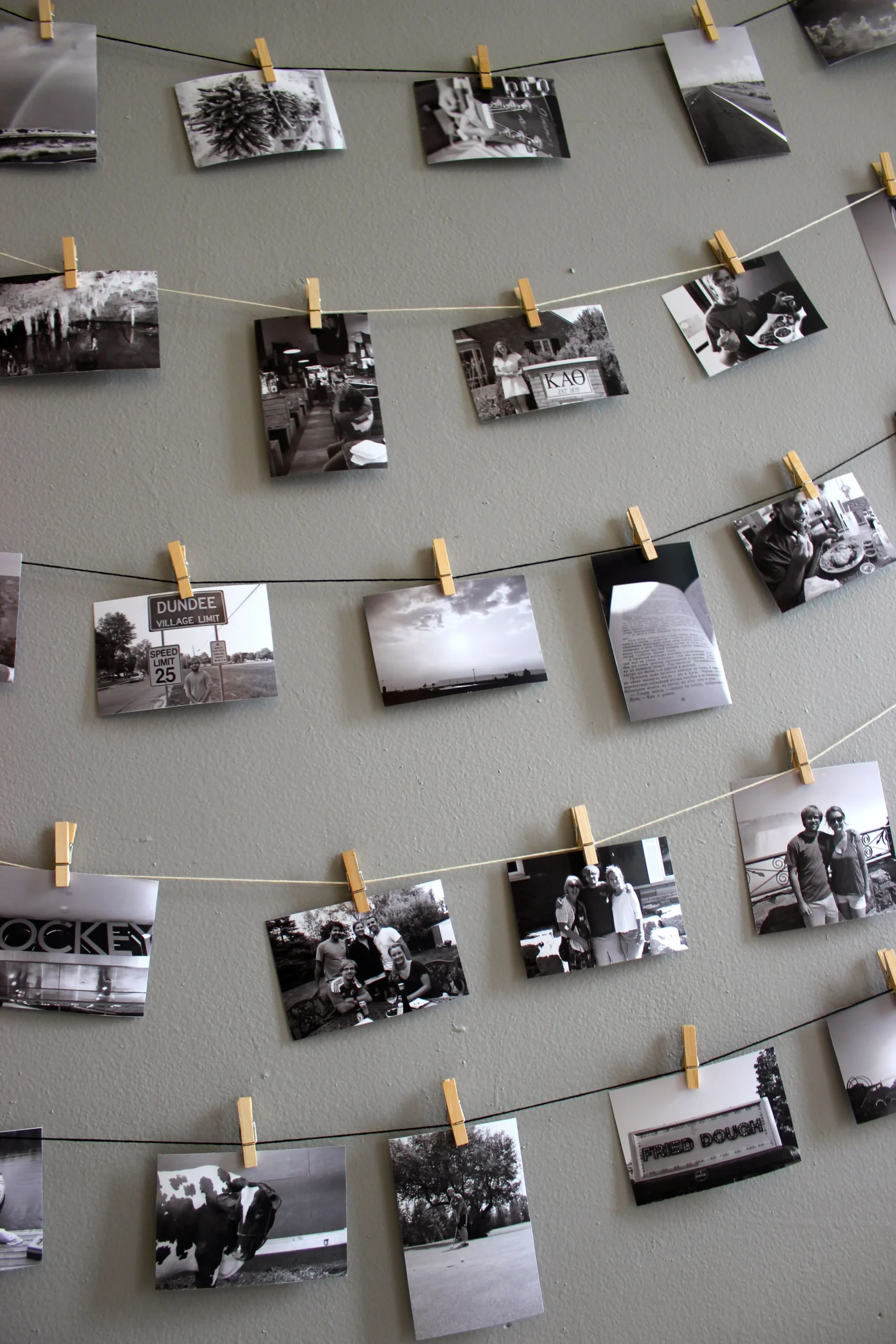 DIY photo wall decoration ideas
