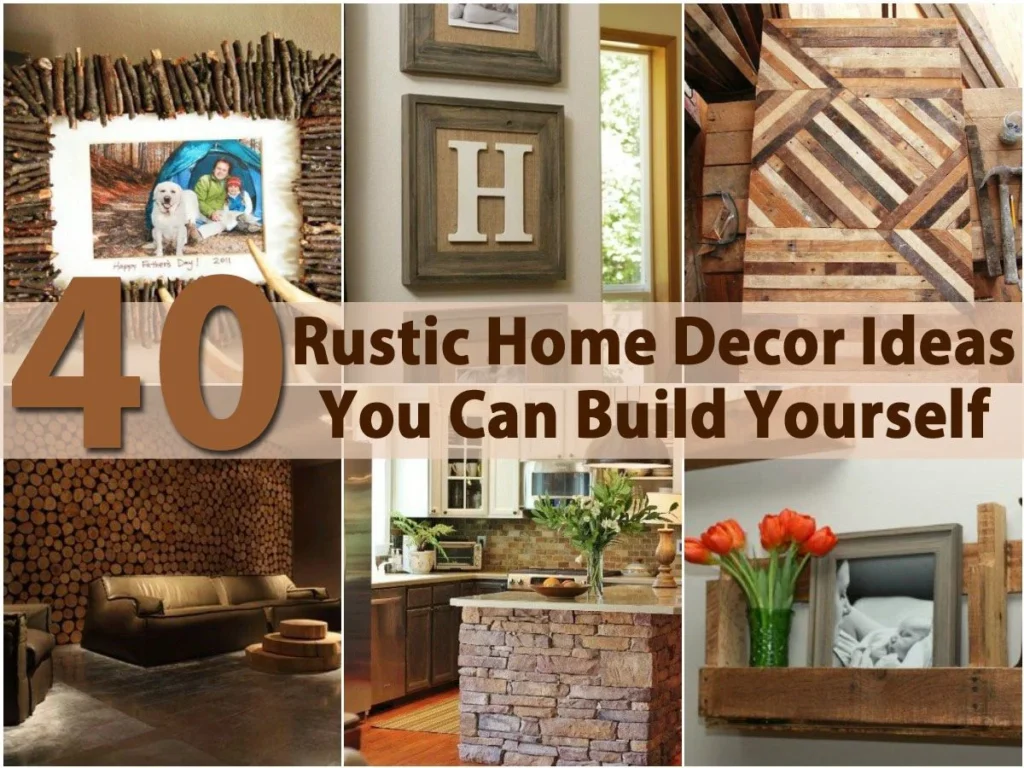 DIY rustic home décor inspiration: Core Principles to Get Started