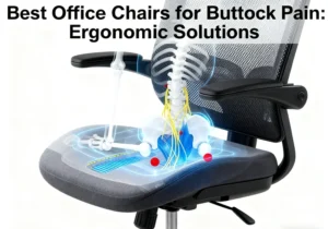 Finding comfort the best office chairs for buttock pain: Why ergonomics matter