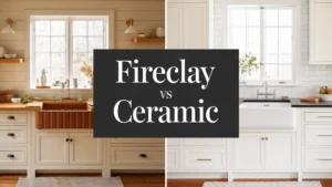 fireclay vs ceramic: Understanding the Basics