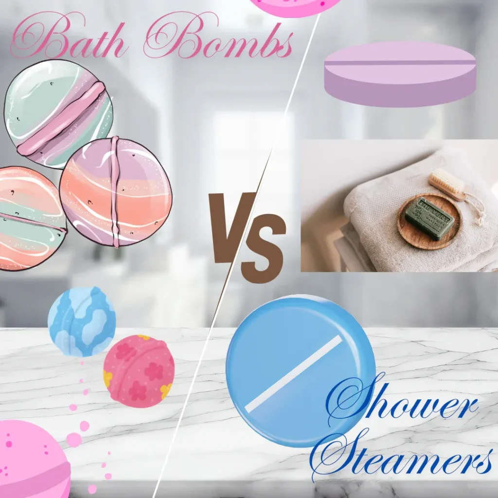 Fragrance Delivery: How shower steamer vs bath bomb Impacts Your Senses