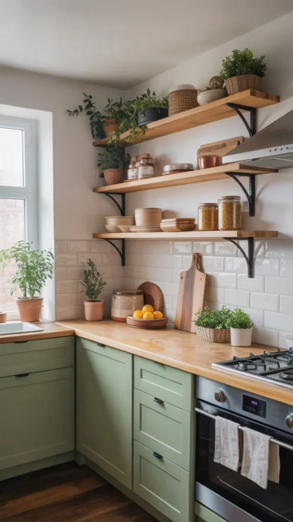 Functional Shelving as Decorative Elements