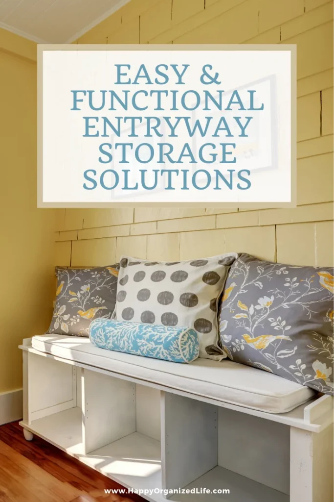 Functional Storage Solutions for Entryways