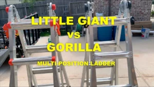 gorilla ladder vs little giant: Key Design Differences