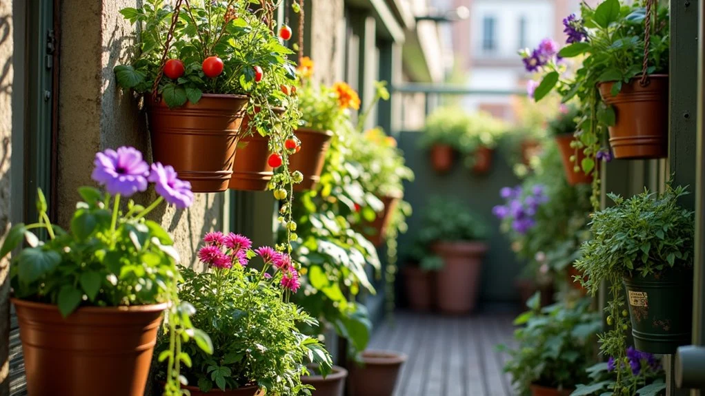 Hanging Gardens: Utilizing Overhead Space