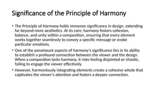harmonizing the experience: The Core Principle of Cohesive Design