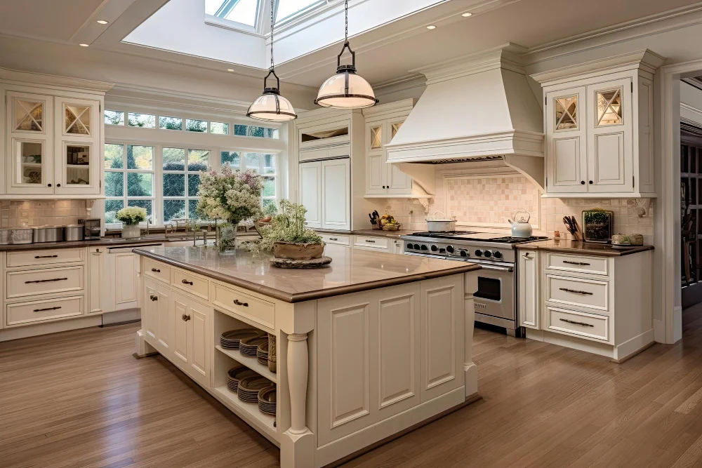 How Lighting Affects the Perception of Off White vs White Kitchen Cabinets