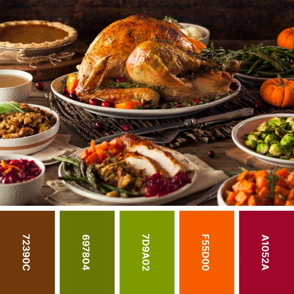 How to Decorate Your Home for Thanksgiving: Establish a Cohesive Color Palette