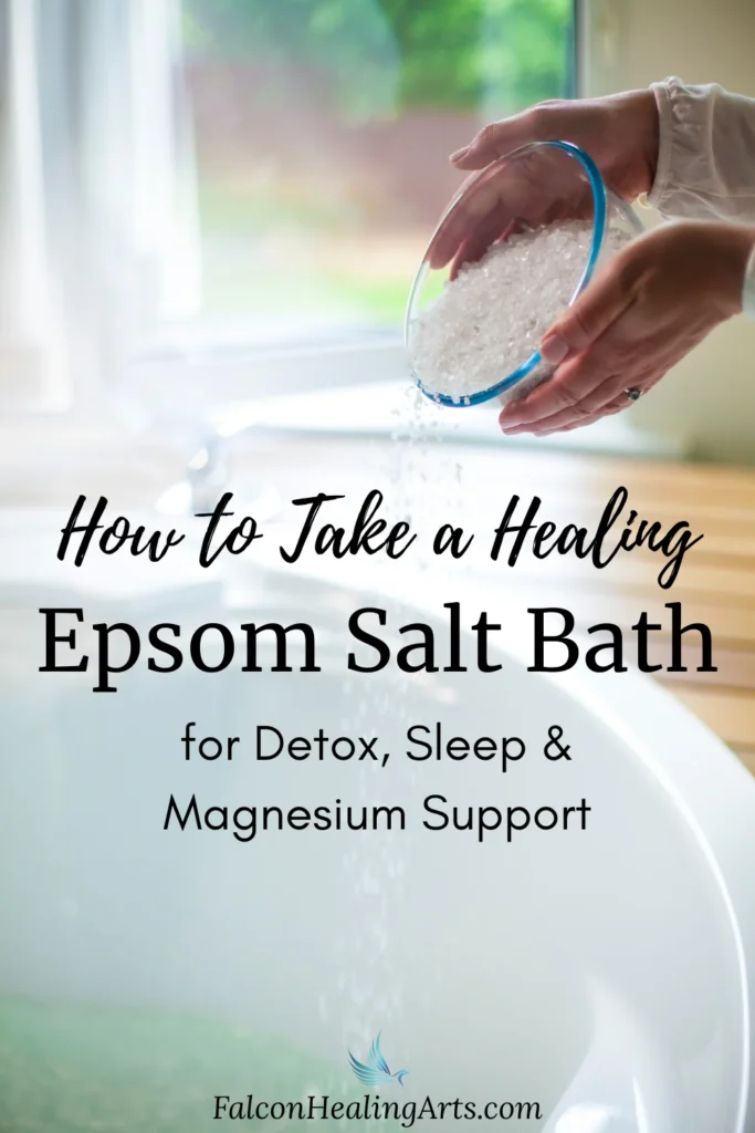 How to prepare a safe Epsom salt ice bath at home