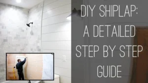 how to remove shiplap a step by step guide – Overview of the Process