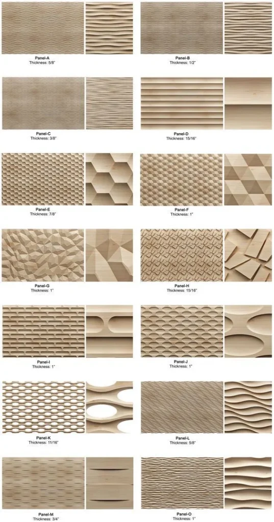 Incorporating Textured Materials and 3‑D Panels