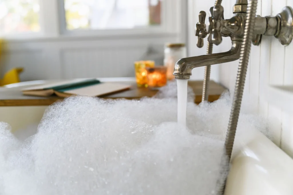 Integrating Bath Foam with Bathroom Accessories