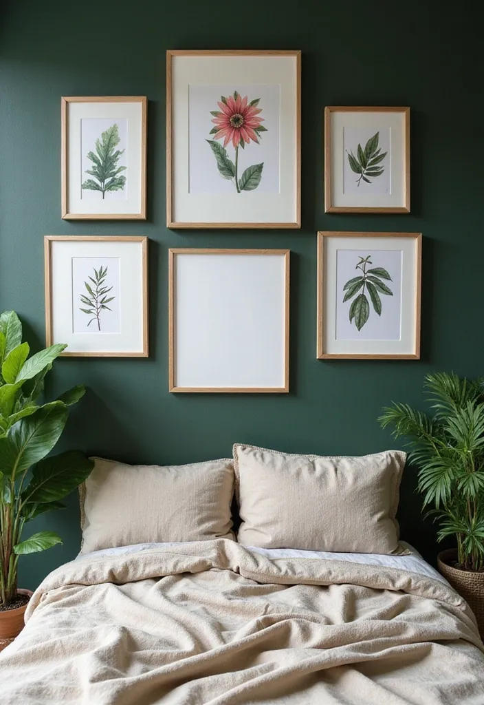 Integrating Botanical Prints into Different Rooms