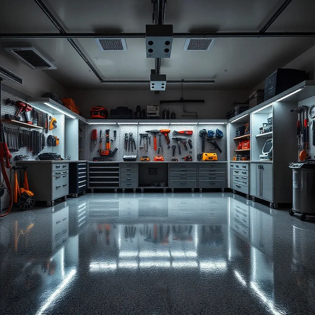 Integrating Lighting with Garage Design and Organization