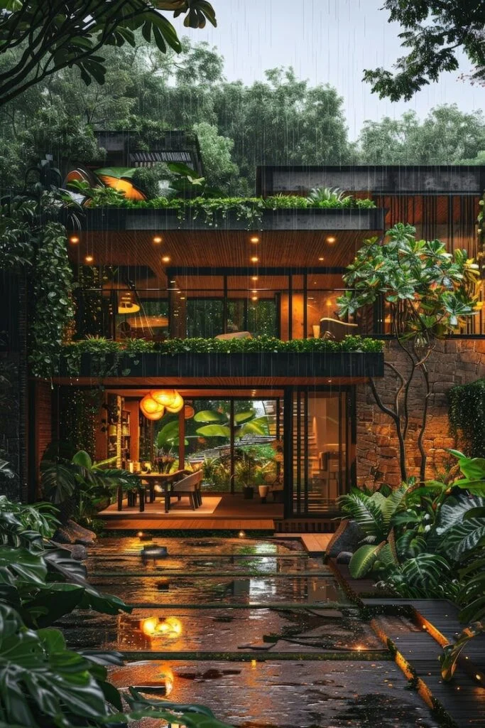 Integrating Natural Elements with Light