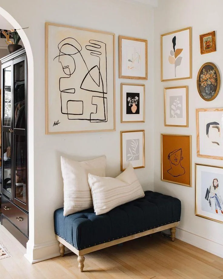 Integrating Neutral Art with Functional Furniture