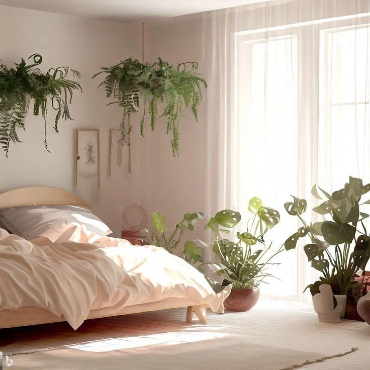 Integrating Plant Styling with Existing Bedroom Elements