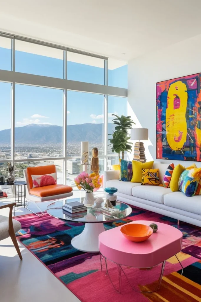 Integrating the latest colors into living spaces