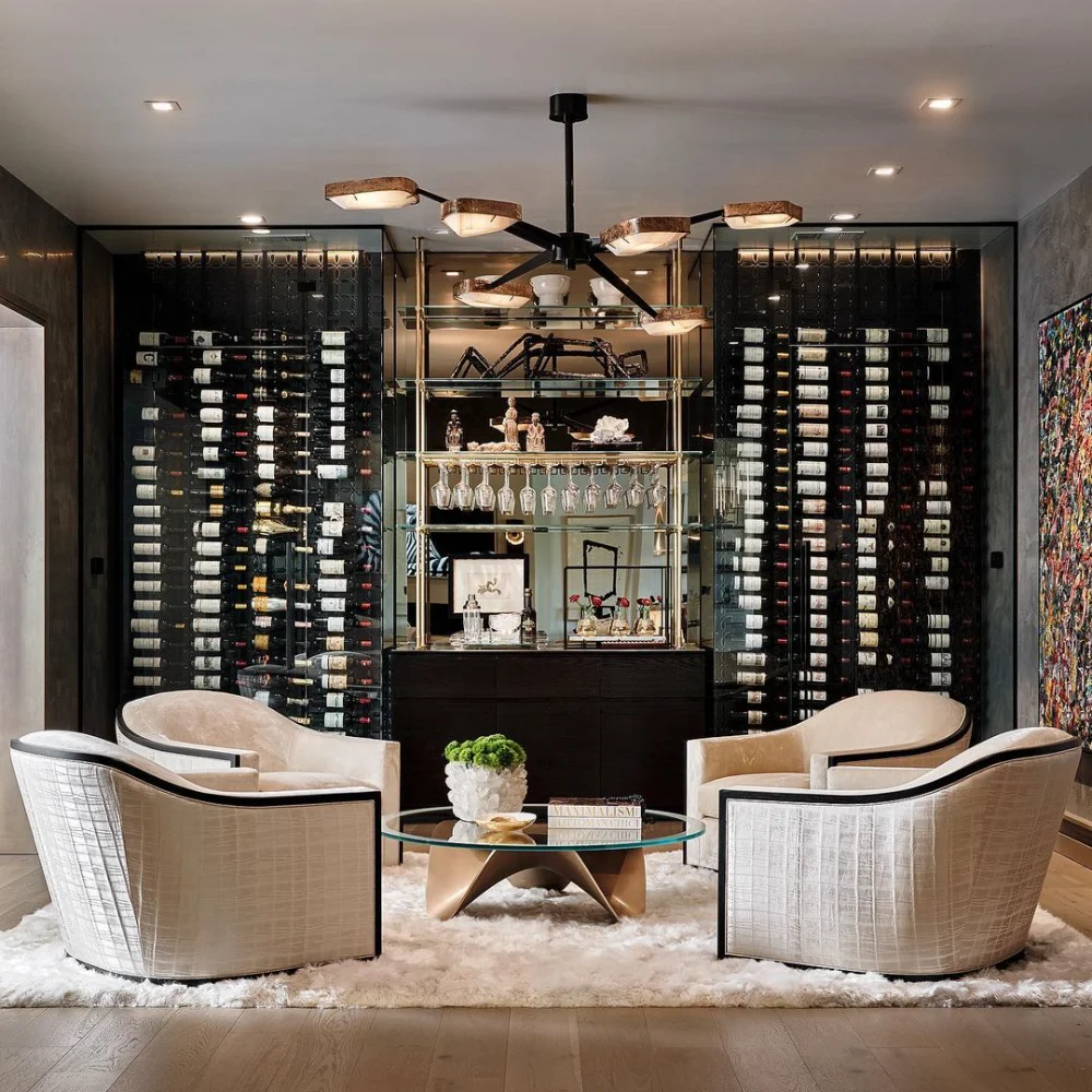 Integrating Wine into Living Room Design