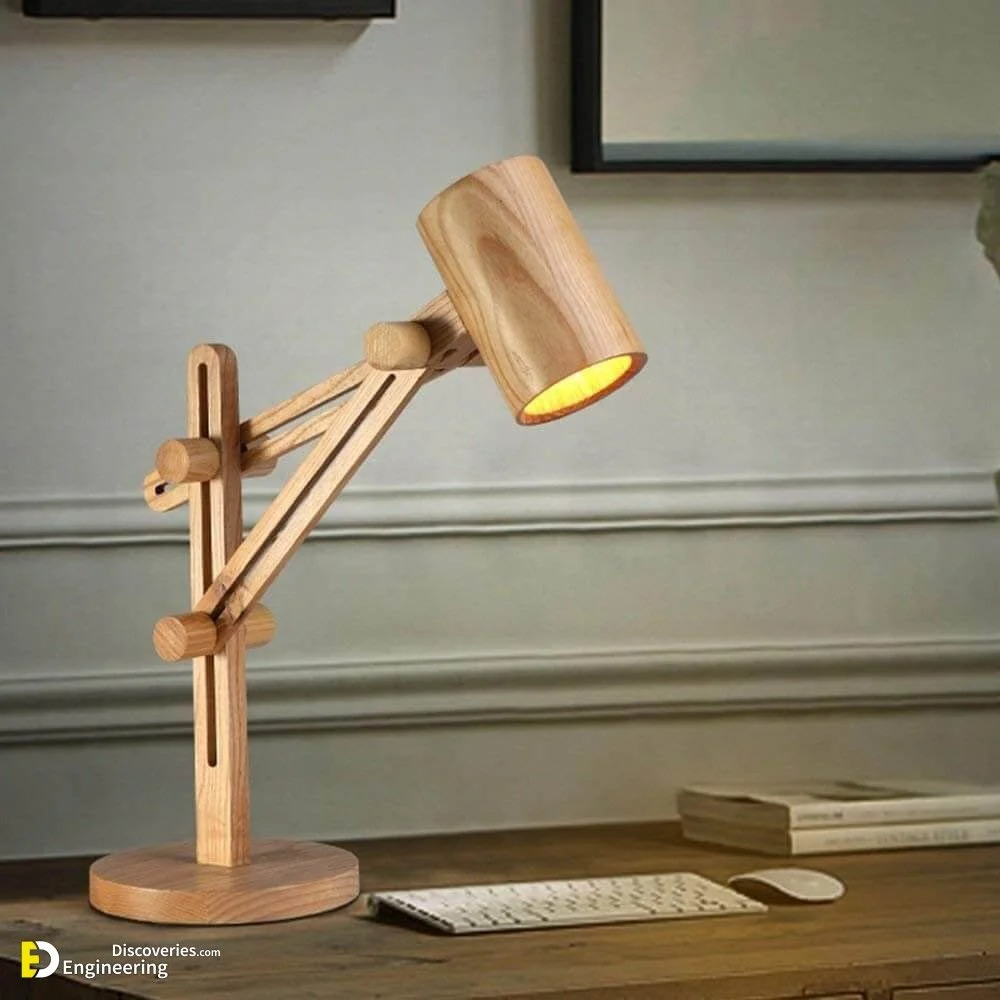 Integrating wooden desk lamps into different design styles