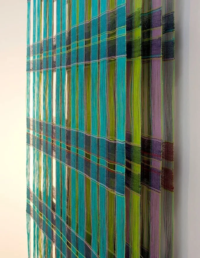 Integrating woven textiles into different rooms