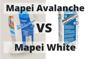 Key Differences Between Mapei Avalanche and Mapei White
