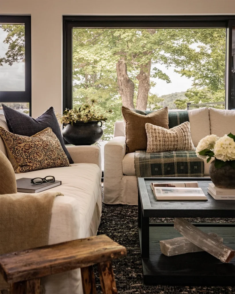 Layered Textures and Soft Furnishings in Cozy Home Trends