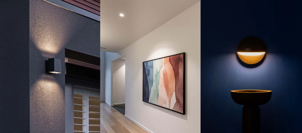 Layering Light and Texture for Visual Depth