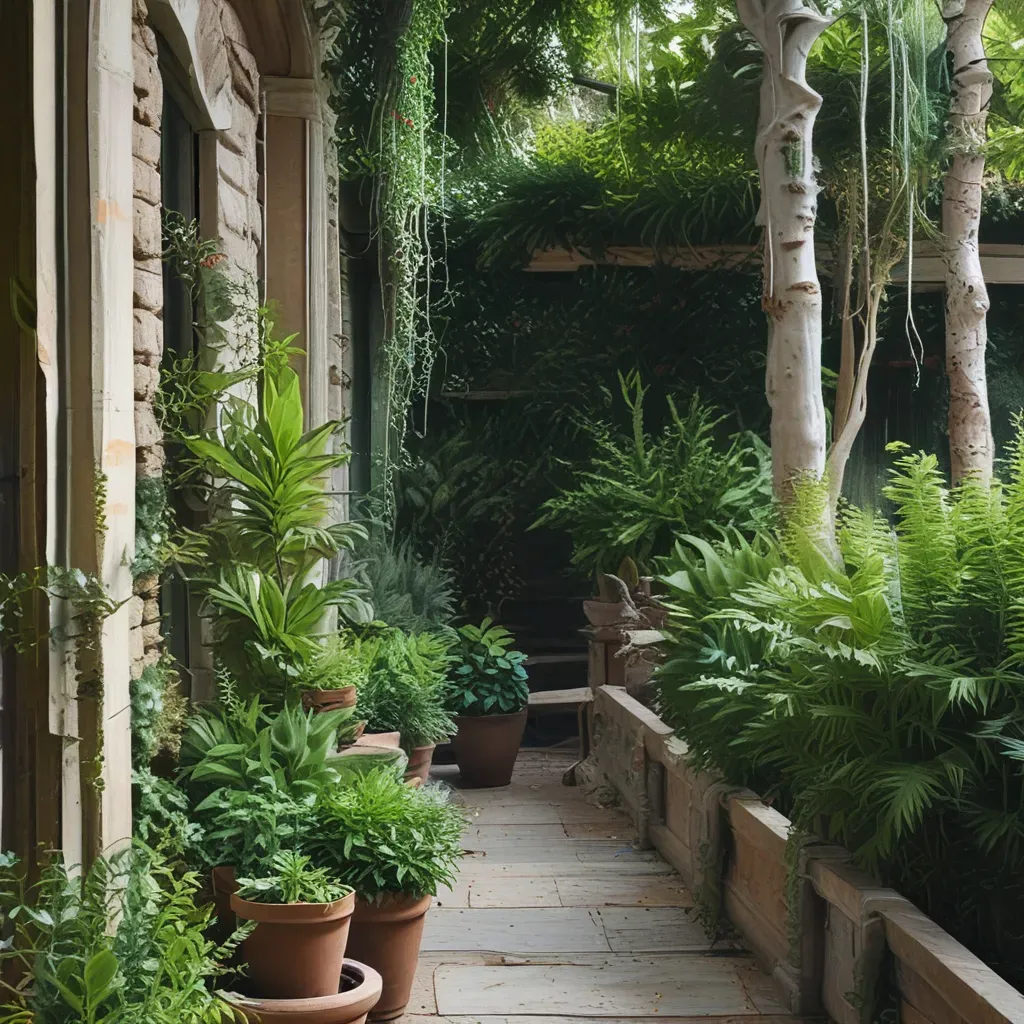 Layering Plants for Visual Depth