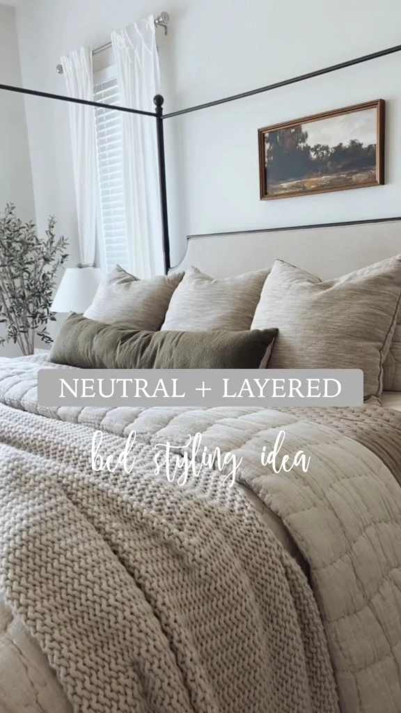 Layering Textures: Pairing Linen Curtains with Bedding and Furniture