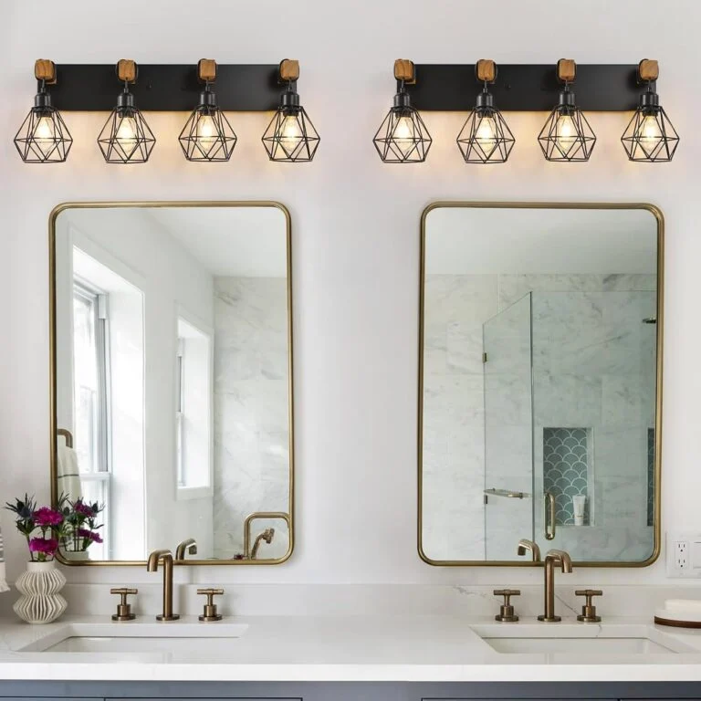 Lighting & Mirrors: Elevating Simple Bathroom Styling Inspiration