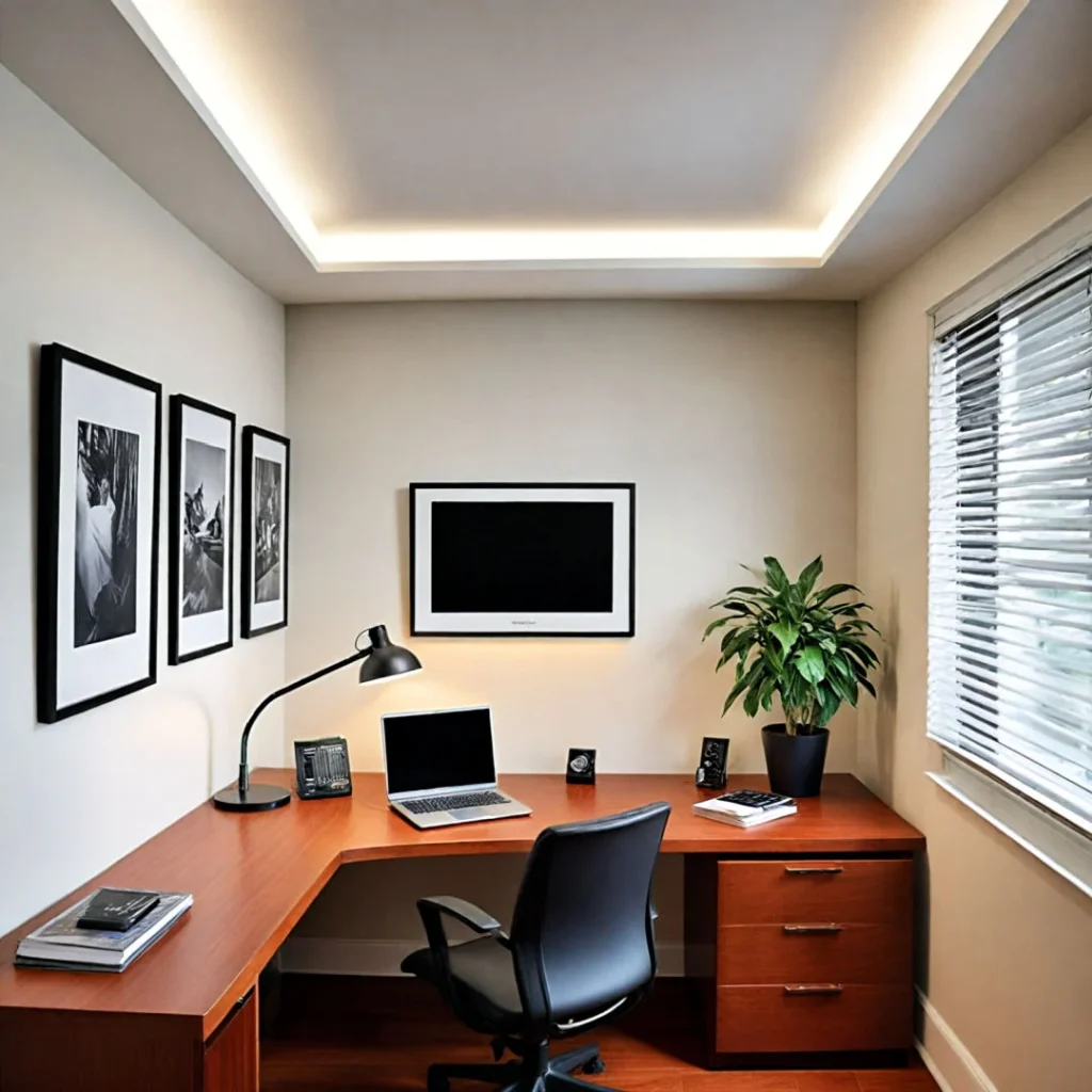 Lighting That Works for How to Decorate Home Office for Zoom