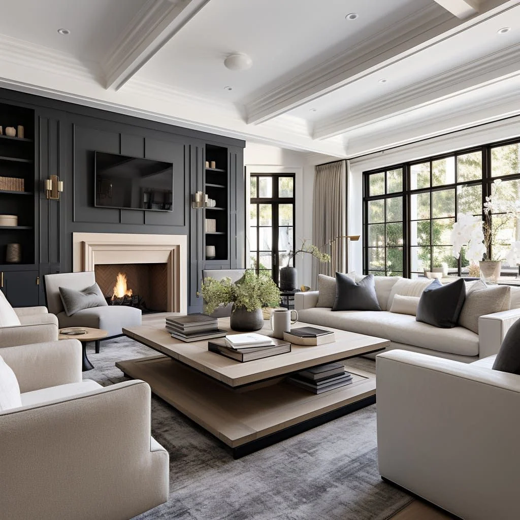 Living Room Elegance: Balancing Comfort and Sophistication