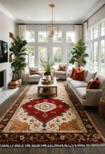 Living Room Rug Styling Ideas for Different Layouts