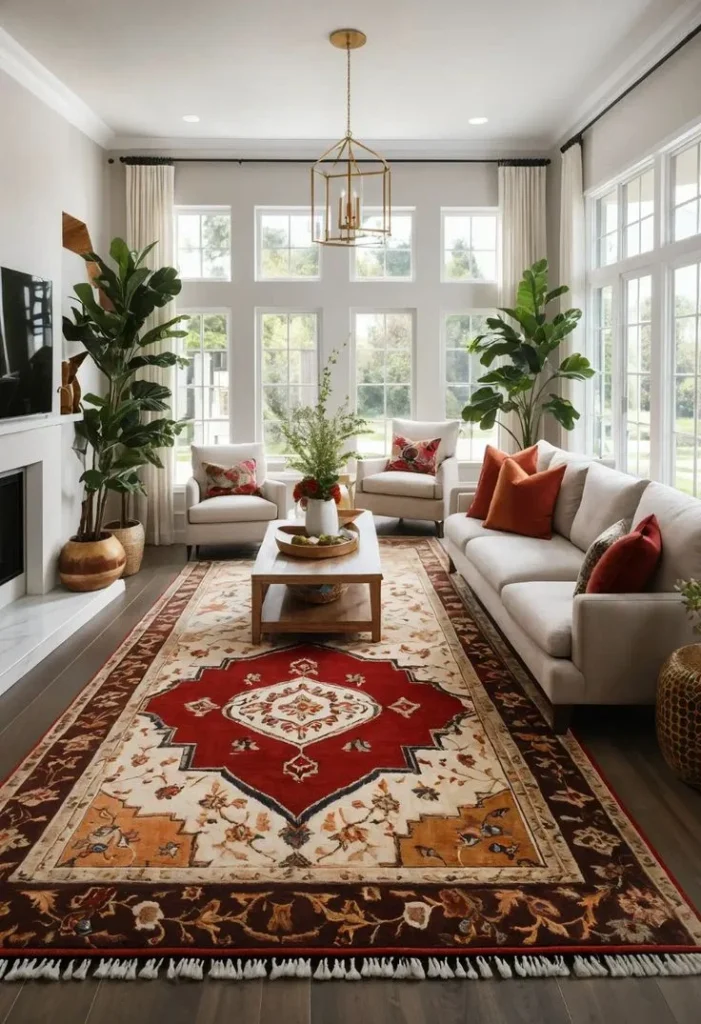 Living Room Rug Styling Ideas for Different Layouts