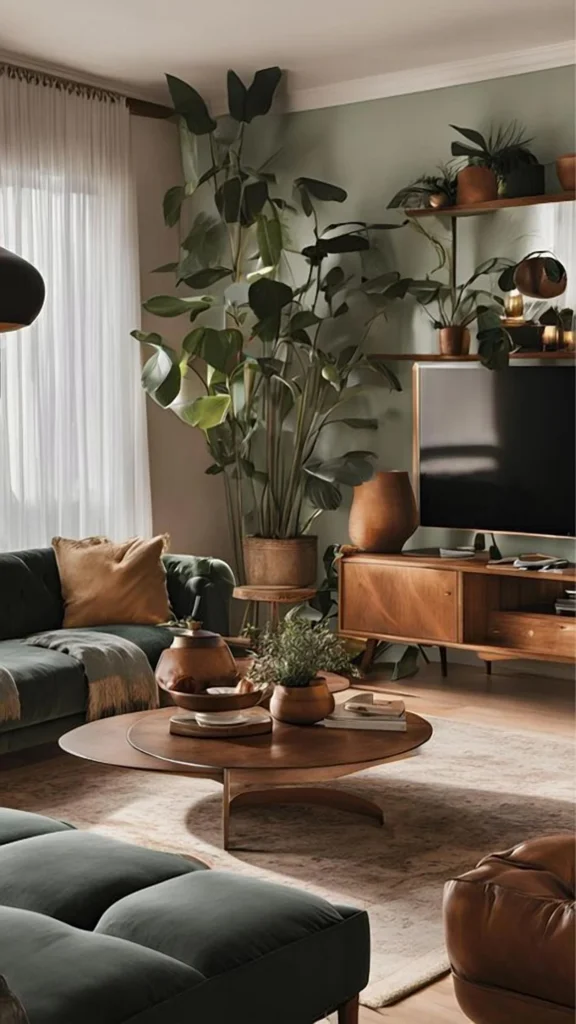 Living Room Transformations with Sustainable Textures