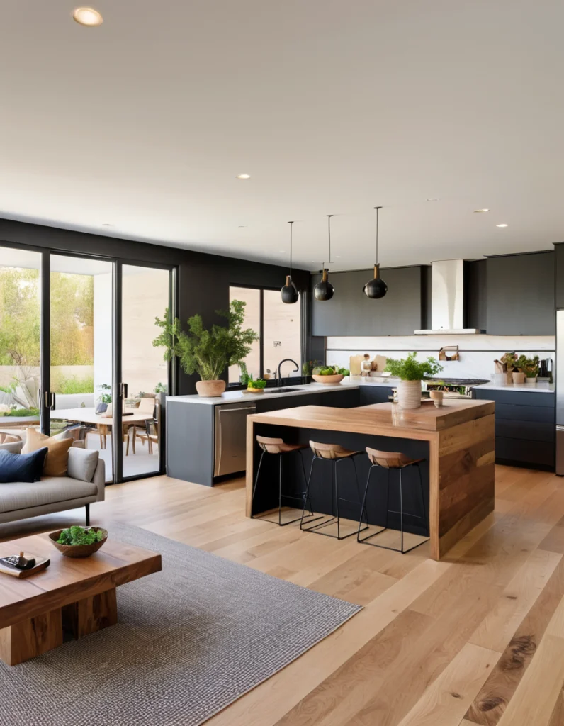 Materials and finishes that complement modern interiors