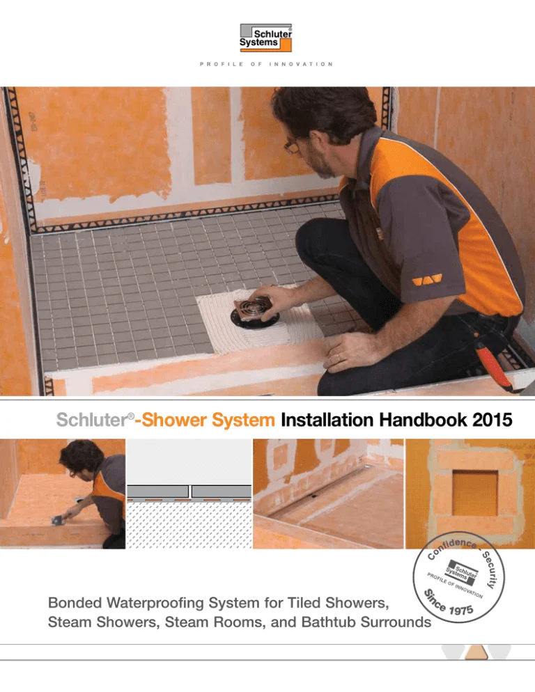 Materials and Tools Required for Schluter Installation