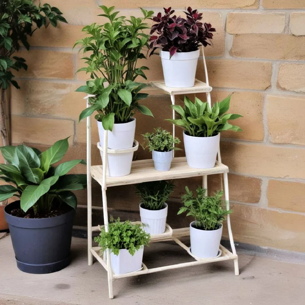 Maximizing Vertical Space with Tiered Plant Stands
