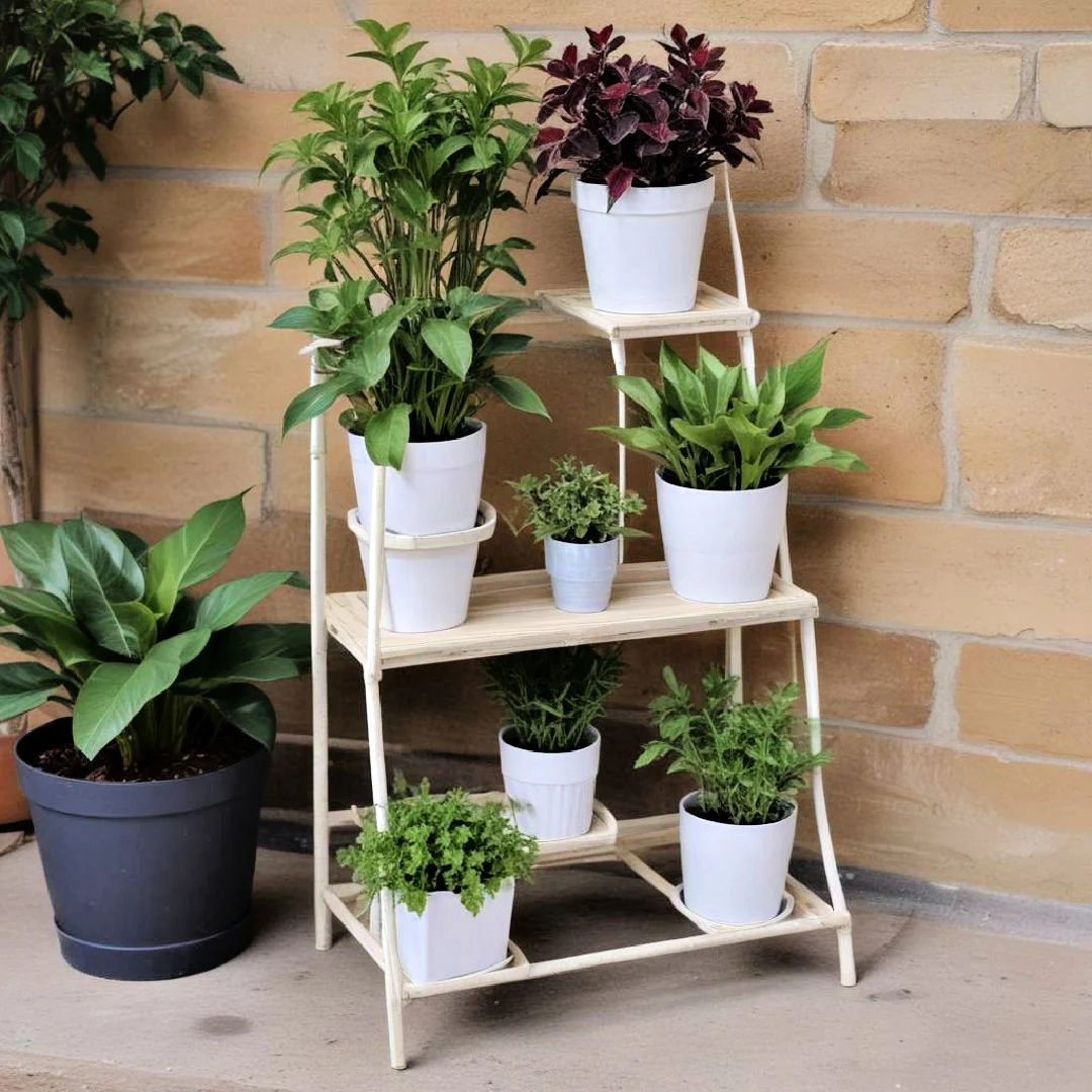 Maximizing Vertical Space with Tiered Plant Stands