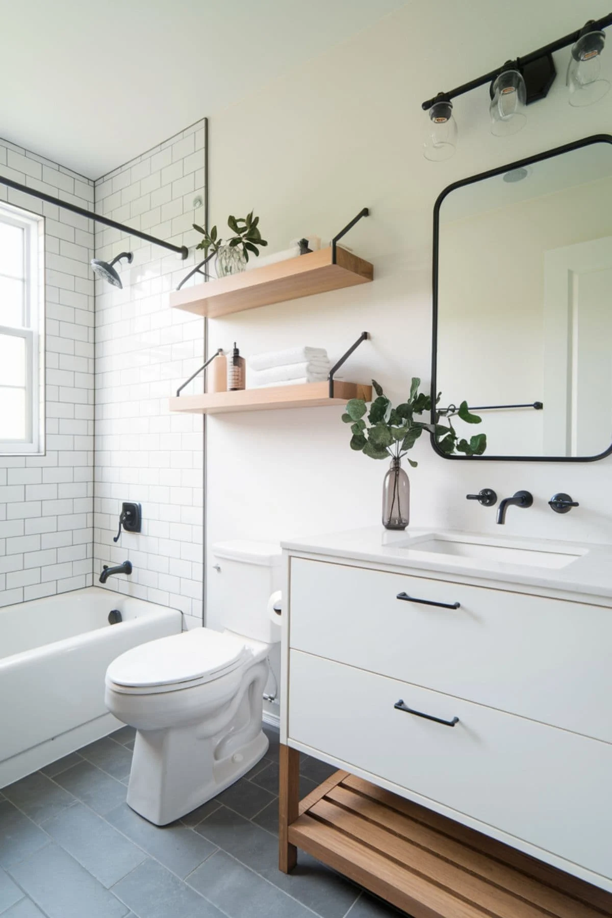 Minimal Bathroom Wall Shelf Décor: Planning Your Space